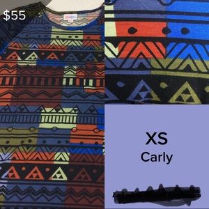 LULAROE XS Carly BNWT